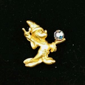 Collectable Mickey Mouse Fantasia Gold Pendant